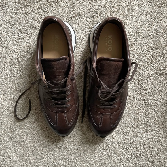 KOIO retro runner - mocha leather size 9 - Picture 6 of 8